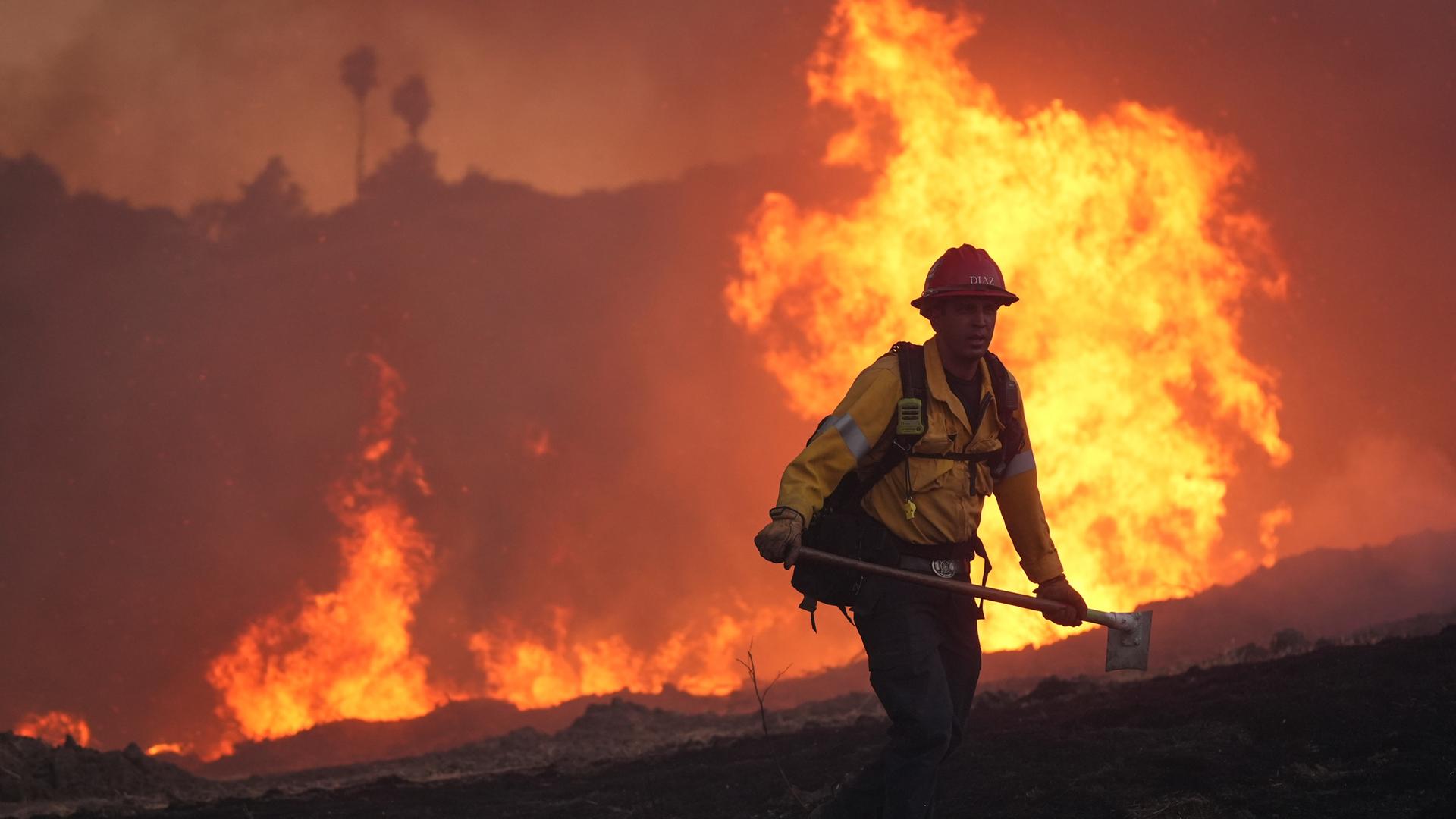 "Canyon Fire" in Kalifornien