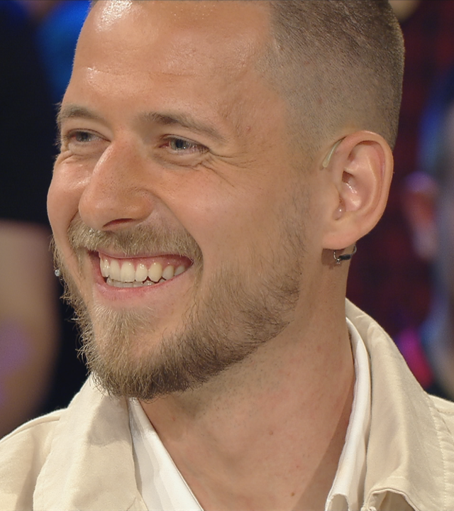 Waldemar Anton im Sportstudio. 