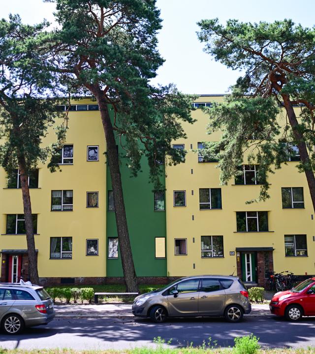 Die Waldsiedlung Zehlendorf in Berlin.