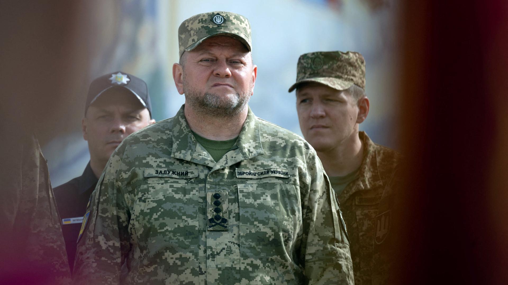 Der damalige Oberbefehlshaber der Ukraine, Walerij Saluschnyj, im Juli 2023.