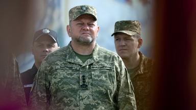 Der damalige Oberbefehlshaber der Ukraine, Walerij Saluschnyj, im Juli 2023.