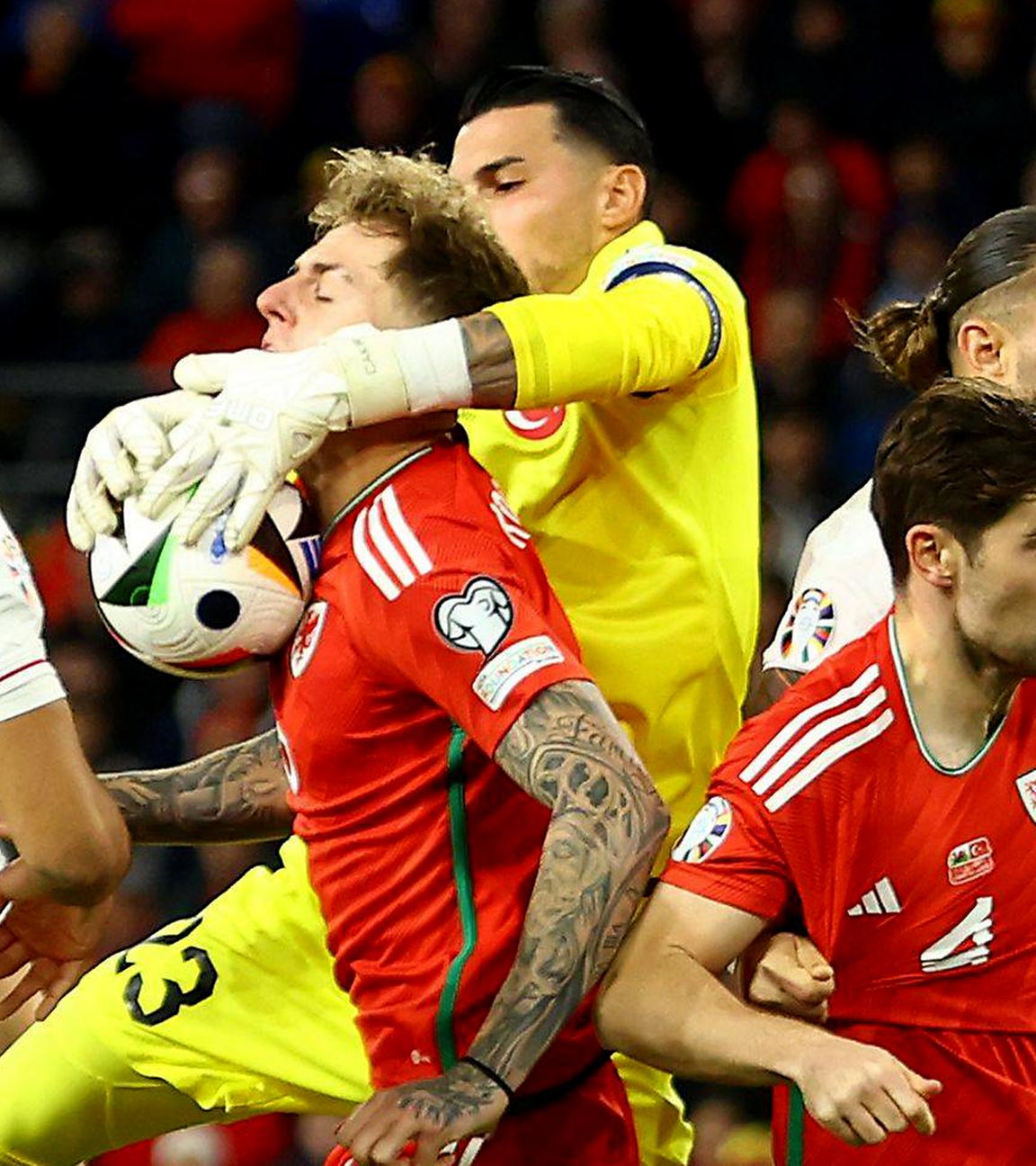 Wales gegen Türkei, UEFA Europameisterschaft, EM, Europameisterschaft. 