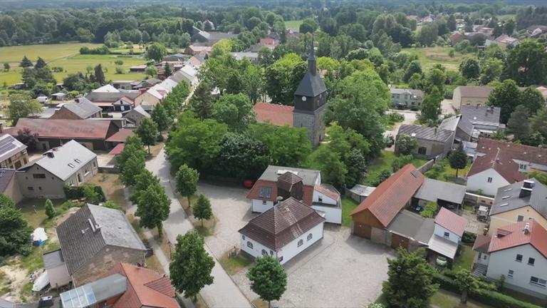 Alter Ortskern von Wandlitz in Brandenburg