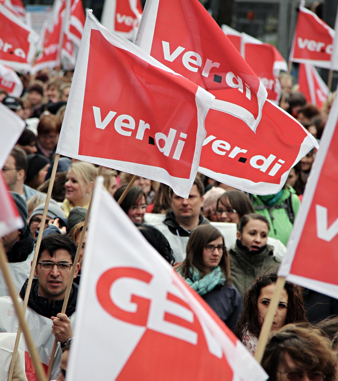 Warnstreiks Öffentlicher Dienst, Archivbild