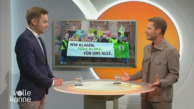 Florian Weiss im Gespräch mit Samuel Kirsch aus der ZDF‑Redaktion Recht und Justiz.