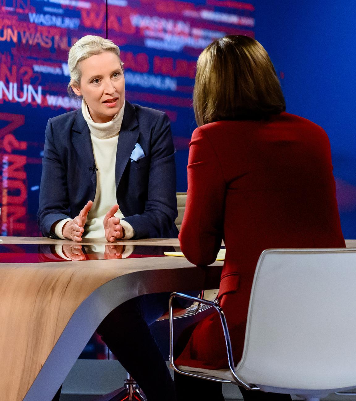 Anne Gellinek, Alice Weidel, Bettina Schausten "Was nun, Frau Weidel?"