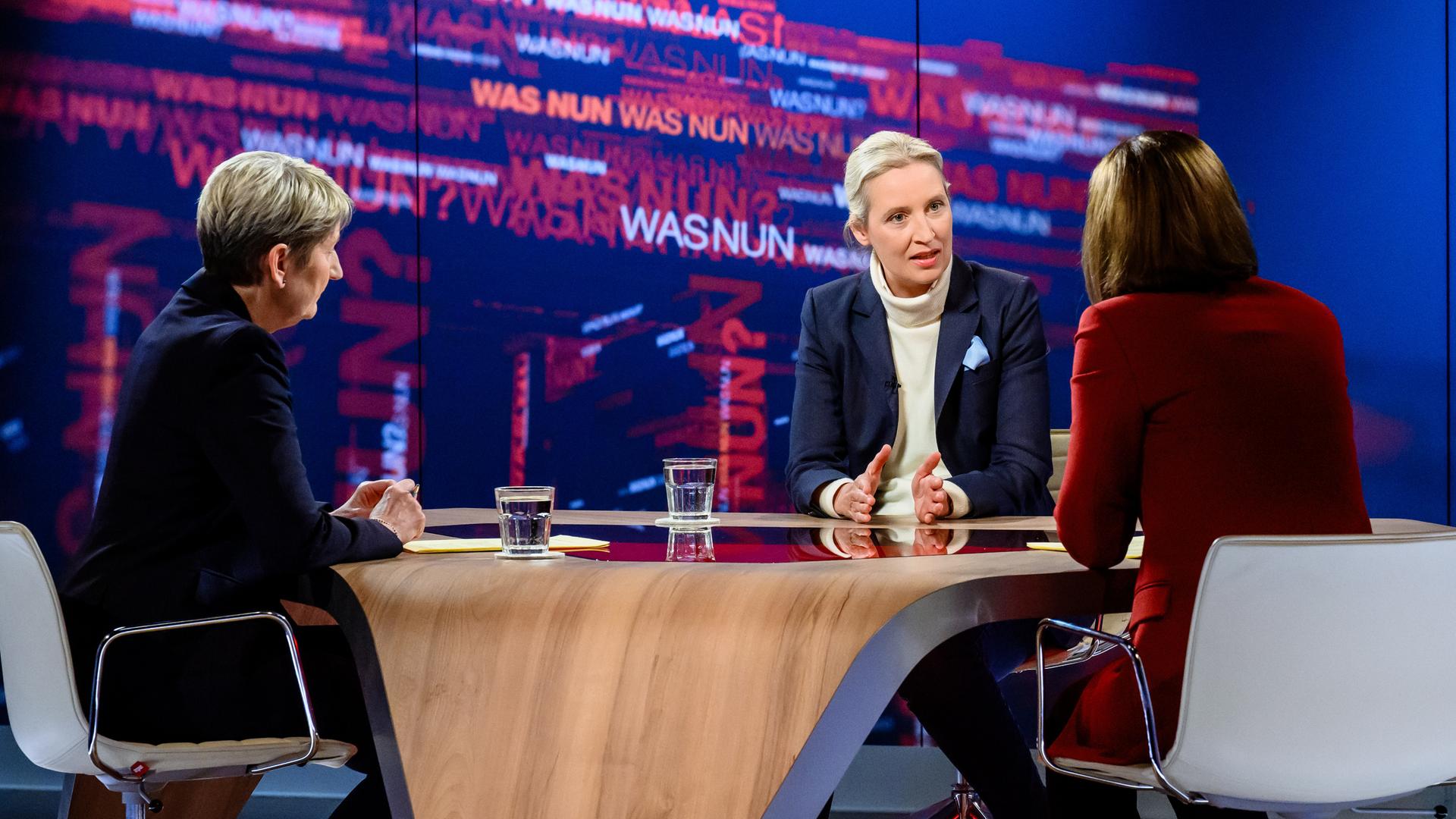 Anne Gellinek, Alice Weidel, Bettina Schausten "Was nun, Frau Weidel?"