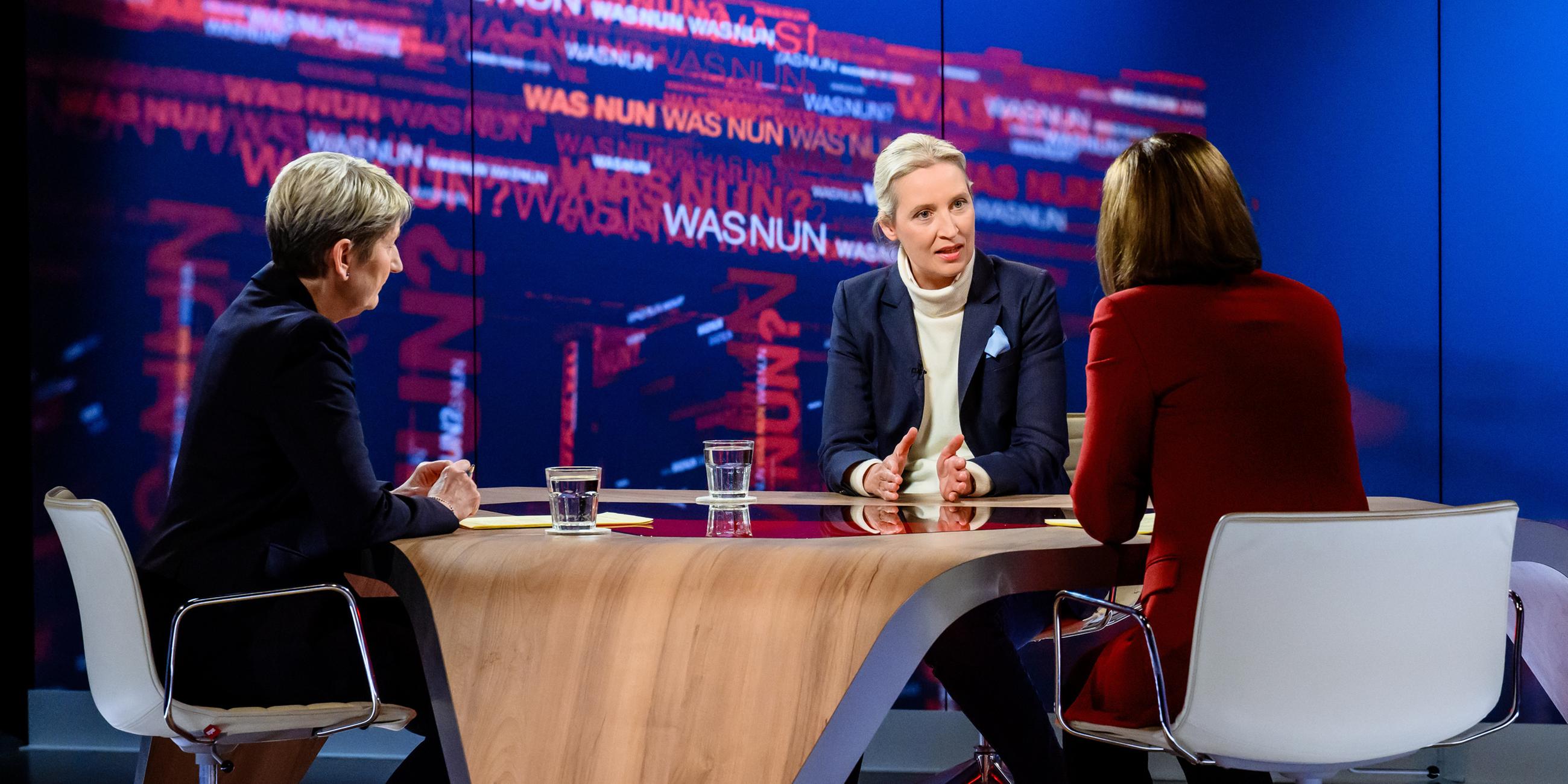 Anne Gellinek, Alice Weidel, Bettina Schausten "Was nun, Frau Weidel?"