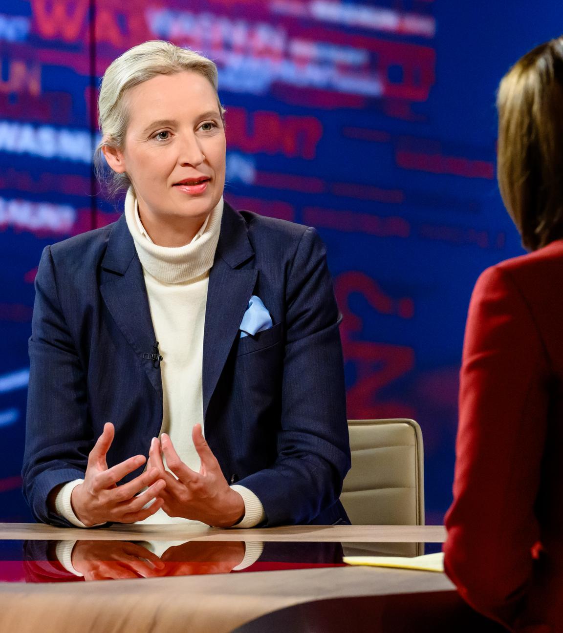 Alice Weidel, Bettina Schausten "Was nun, Frau Weidel?"