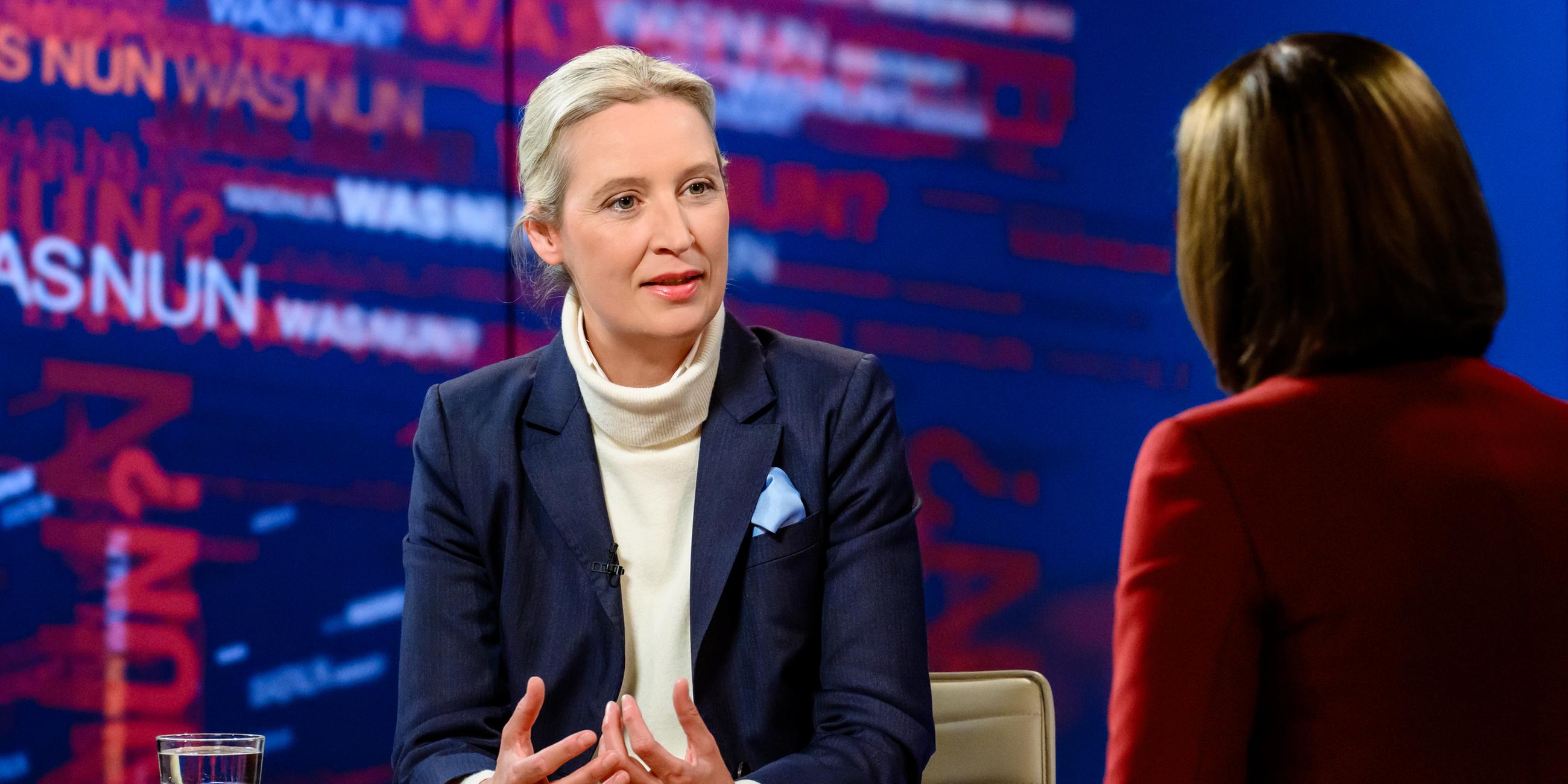 Alice Weidel, Bettina Schausten "Was nun, Frau Weidel?"