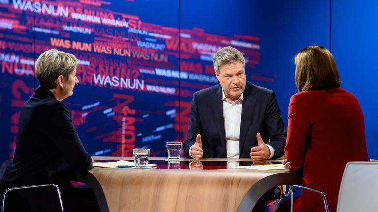 Robert Habeck bei der Was nun? am 10.02.2025