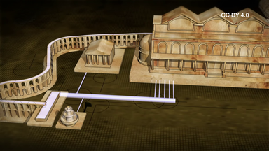 Wasserleitungen in Köln zu Zeiten des Römischen Reichs (Animation)