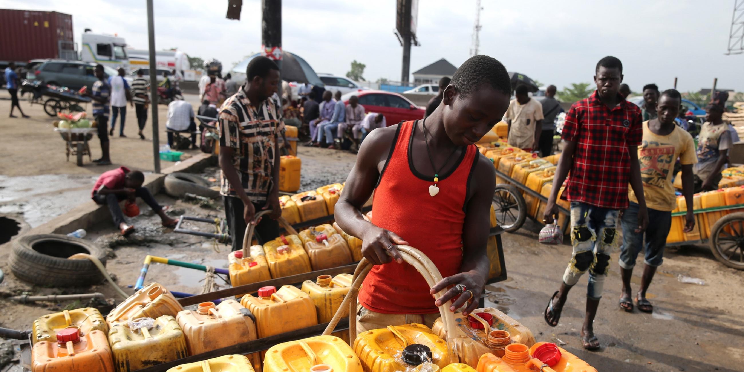Wasserversorgung Lagos