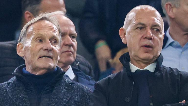 Bernd Neuendorf und Hans-Joachim Watzke 