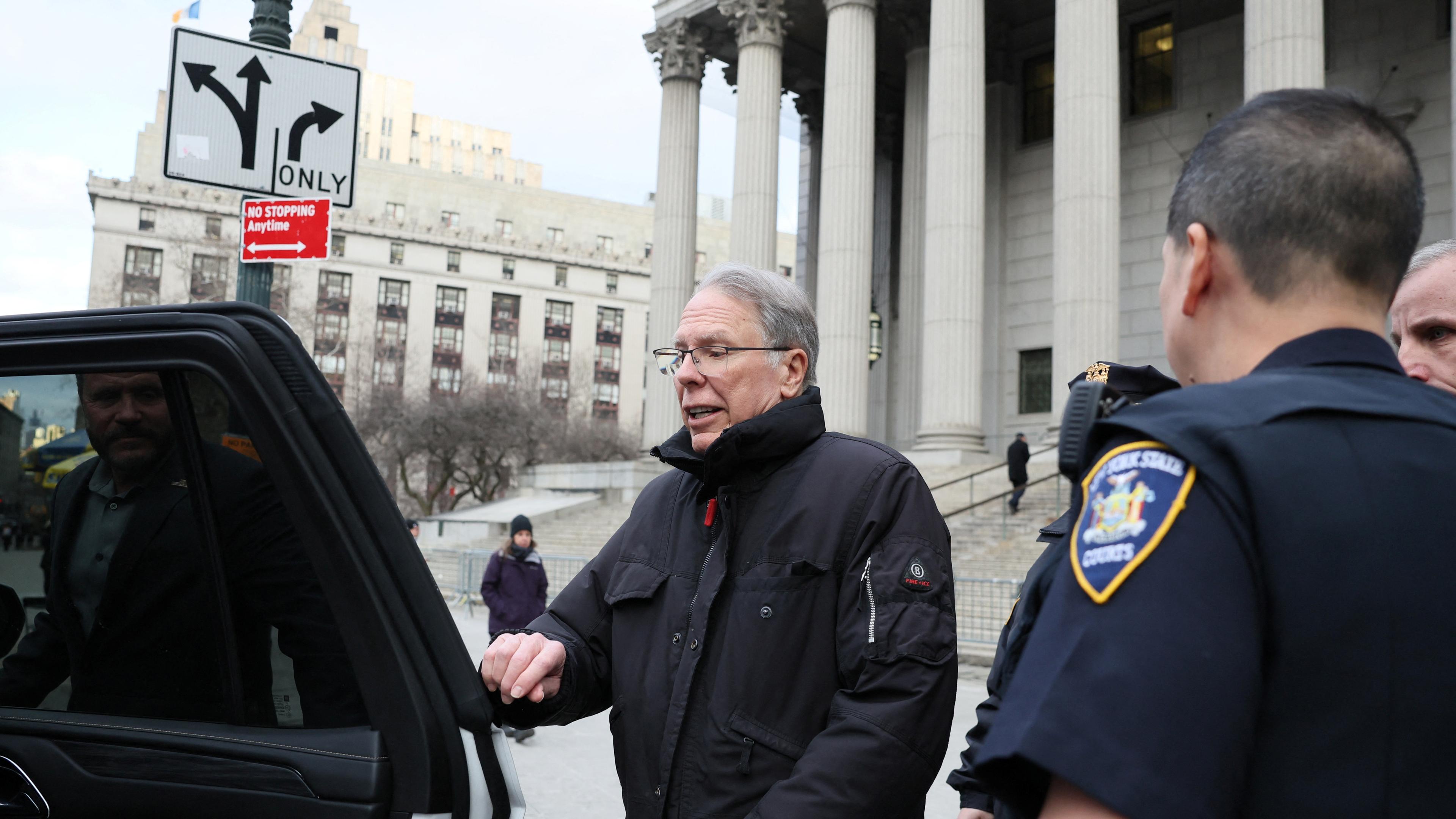 Stand wegen Korruption vor Gericht: Ex-NRA-Chef Wayne LaPierre