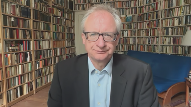 Auf dem Bild ist Politikwissenschaftler Albrecht von Lucke 