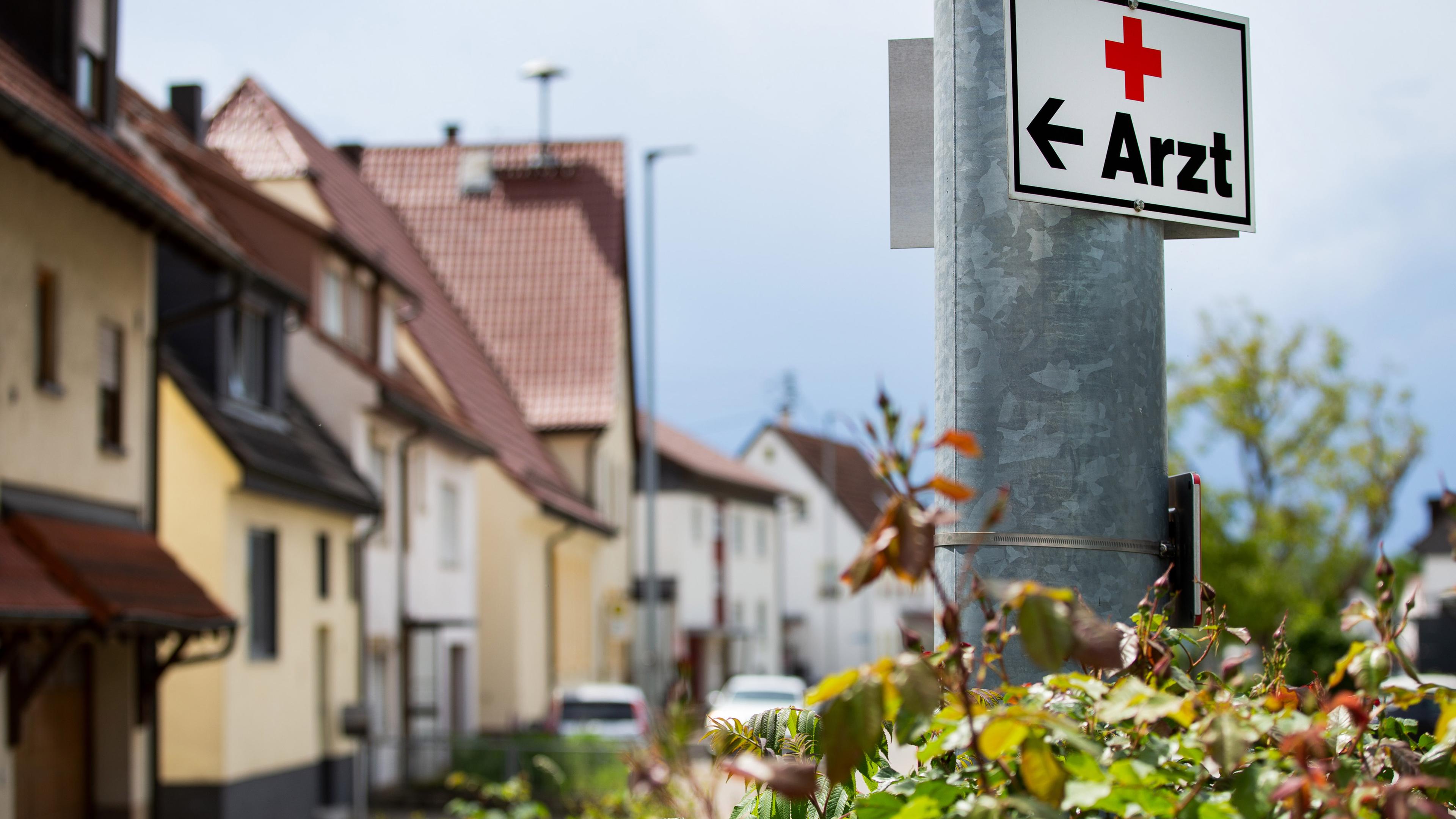 Wegweiser zum Arzt