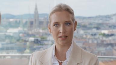 Alice Weidel im Sommerinterview mit Wulf Schmiese.