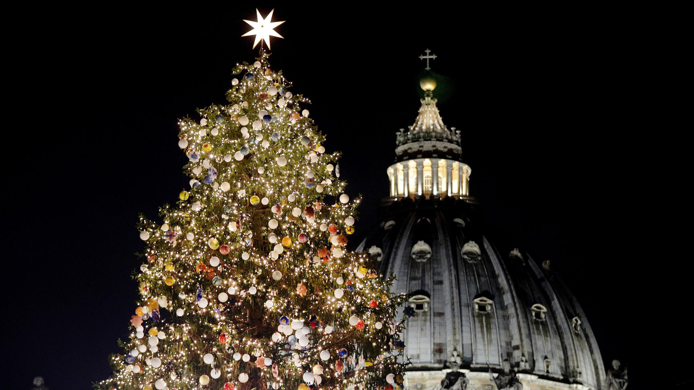 Weihnachten in Vatikan, aufgenommen am 07.12.2017 in Vatikanstadt