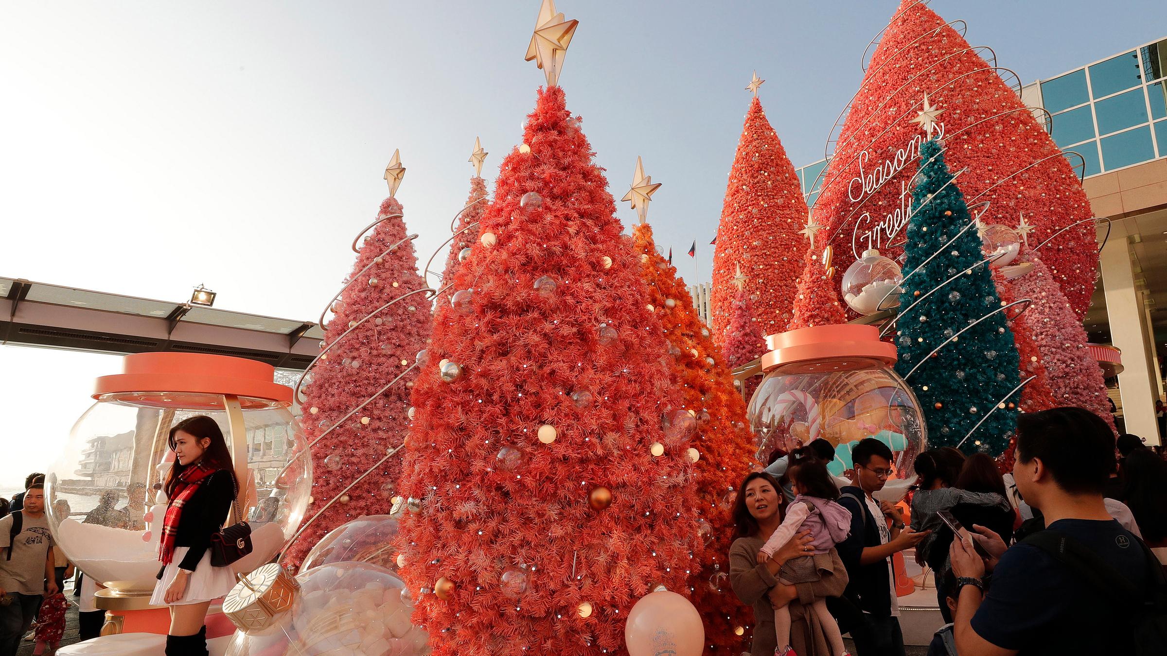 Weihnachten in Hongkong am 24.12.2019
