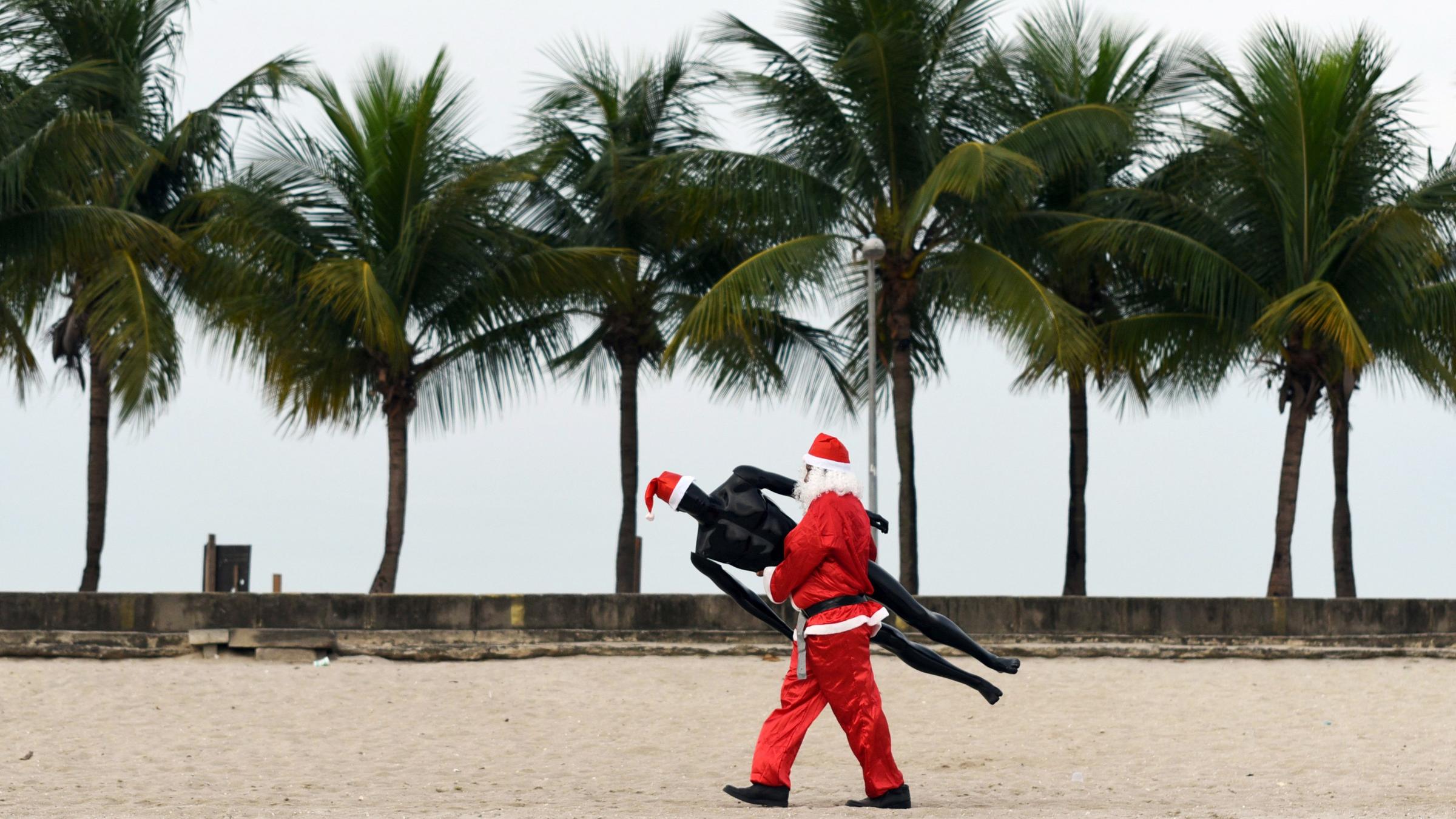 Weihnachten in Rio de Janeiro (Brasilien) 2018, aufgenommen am 21.12.2018