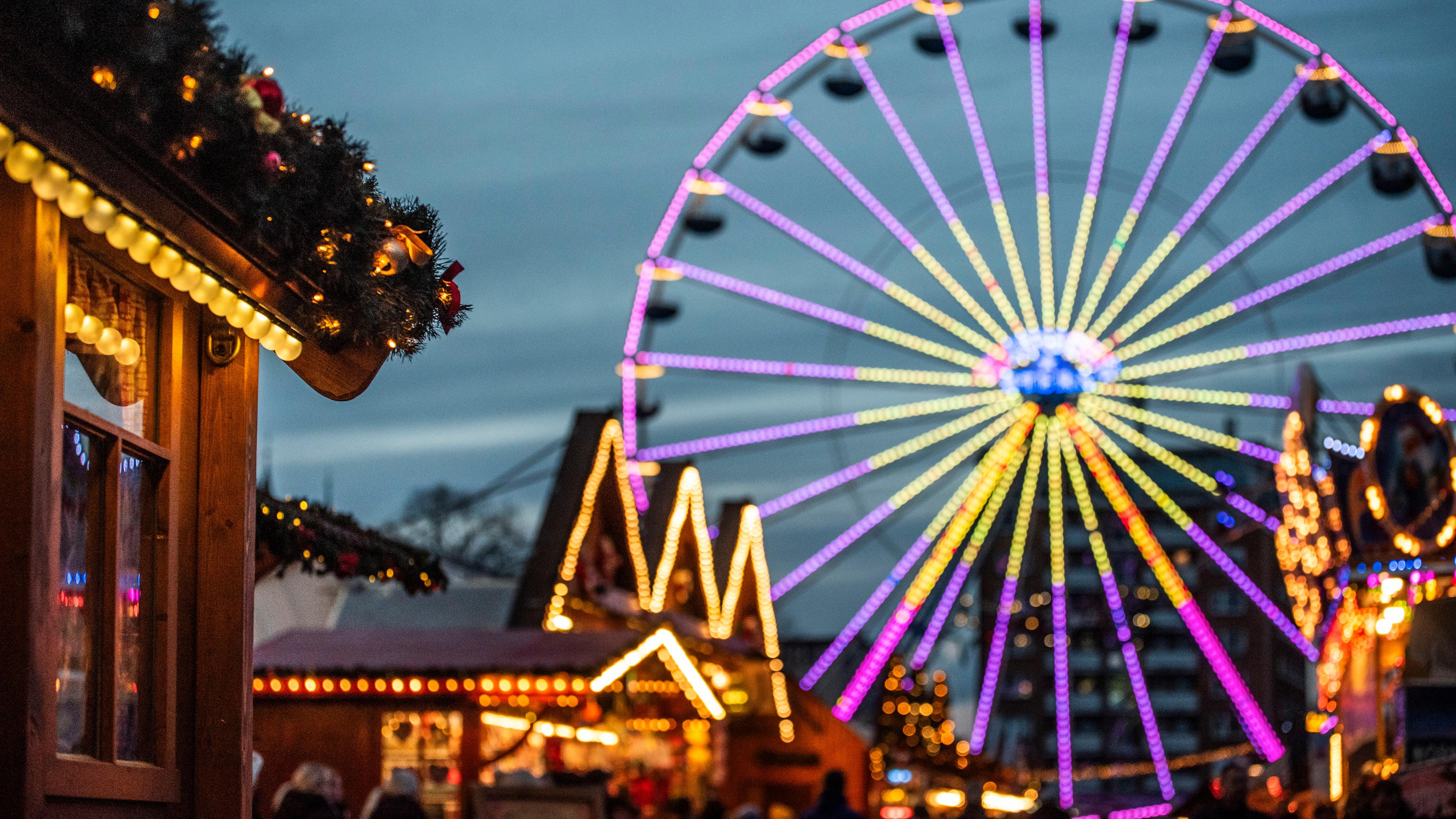 Der Weihnachtsmarkt in Rostock 