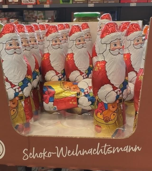 Schokoweihnachtsmänner