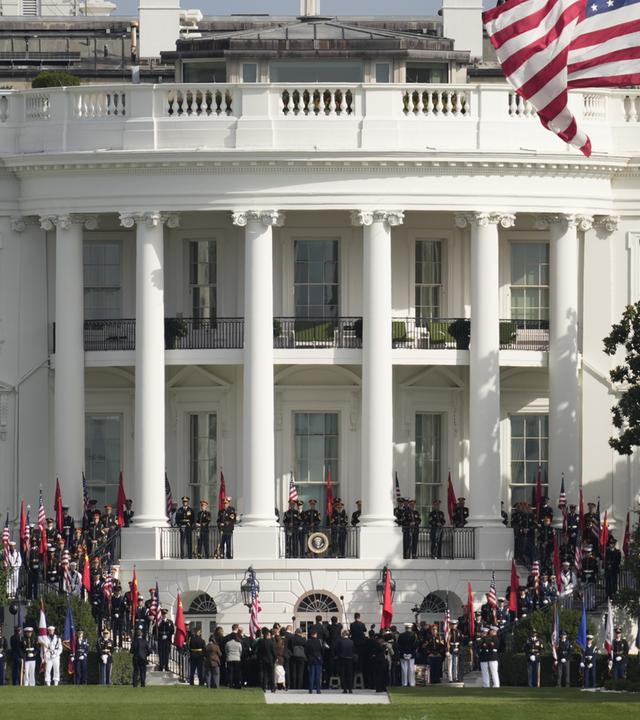 USA, Waschington: Das Weiße Haus
