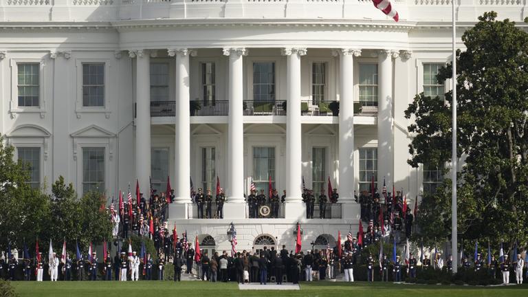 USA, Waschington: Das Weiße Haus
