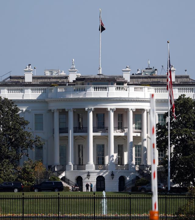 Das Weiße Haus in Washington. 