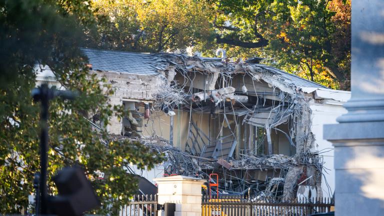 Die Bauarbeiten für den von US-Präsident Donald Trump geplanten neuen Ballsaal im Weißen Haus haben begonnen.