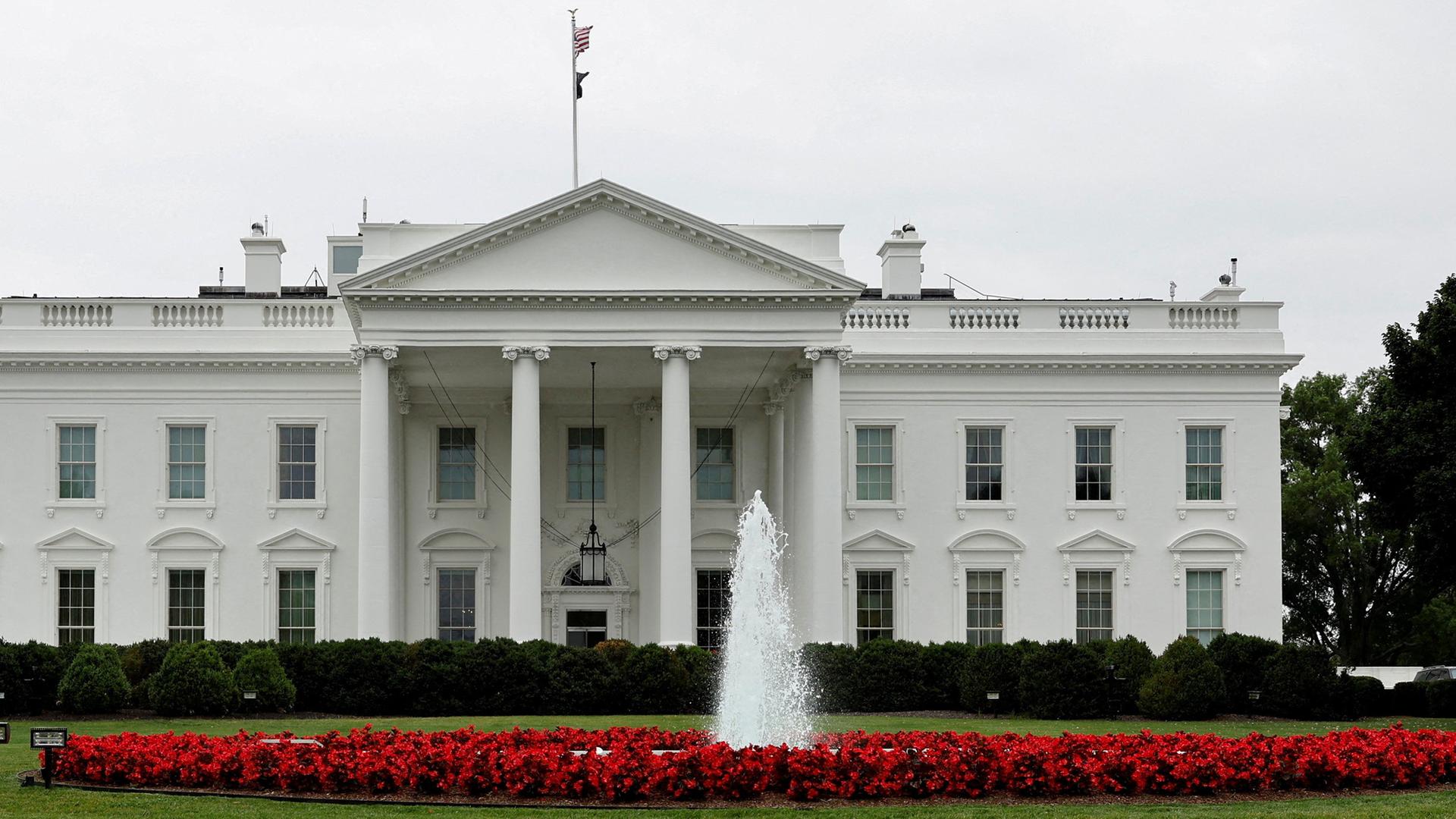Typical: Weißes Haus in Washington