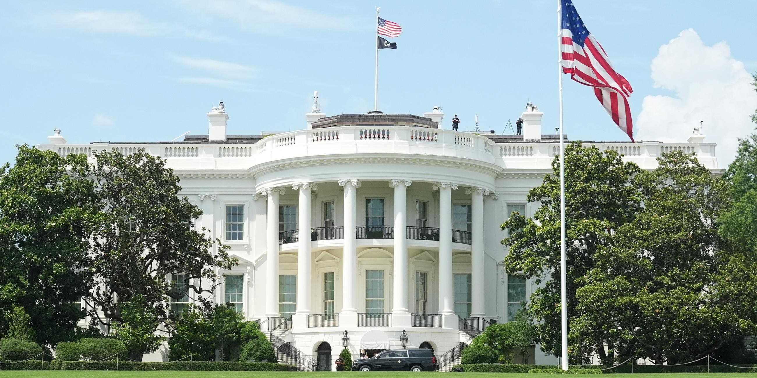 Das Weiße Haus in Washington.