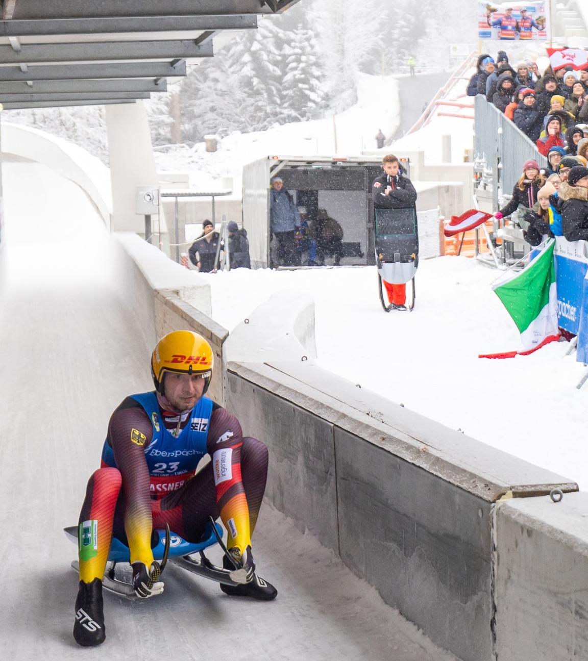Timon Grancagnolo in Innsbruck.