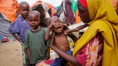 Millionen von Menschen in der Region am Horn von Afrika hungern aufgrund der Dürre, und Tausende sind bereits gestorben.