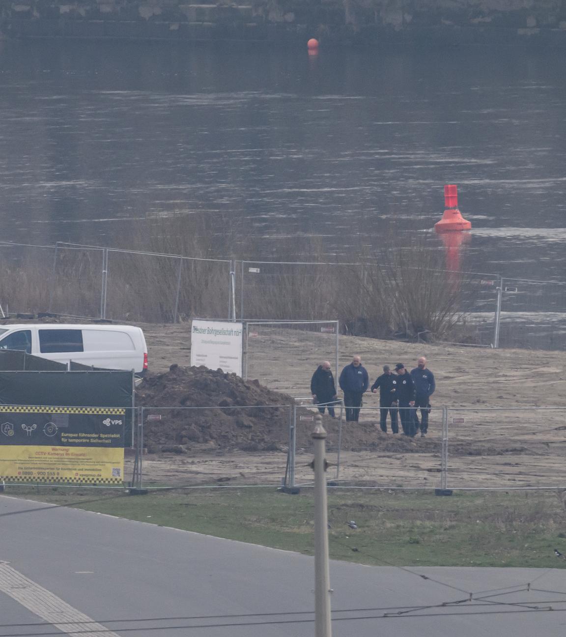 Weltkriegsbombe in Dresden gefunden