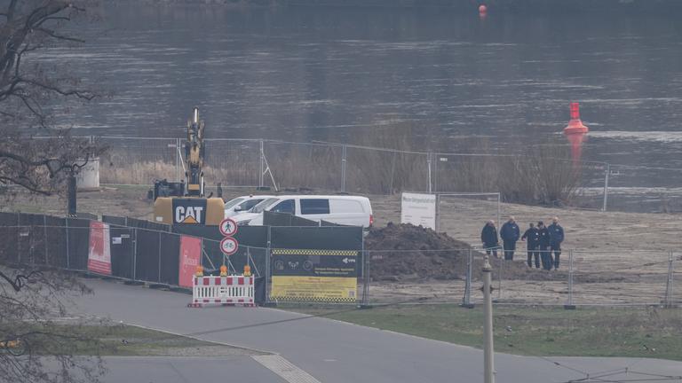 Weltkriegsbombe in Dresden gefunden