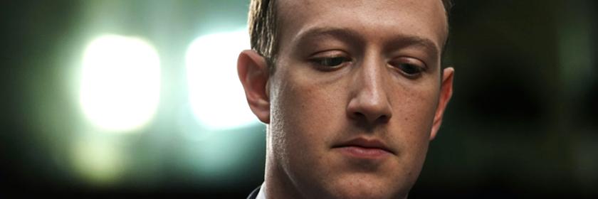 Porträtfoto von Mark Zuckerberg