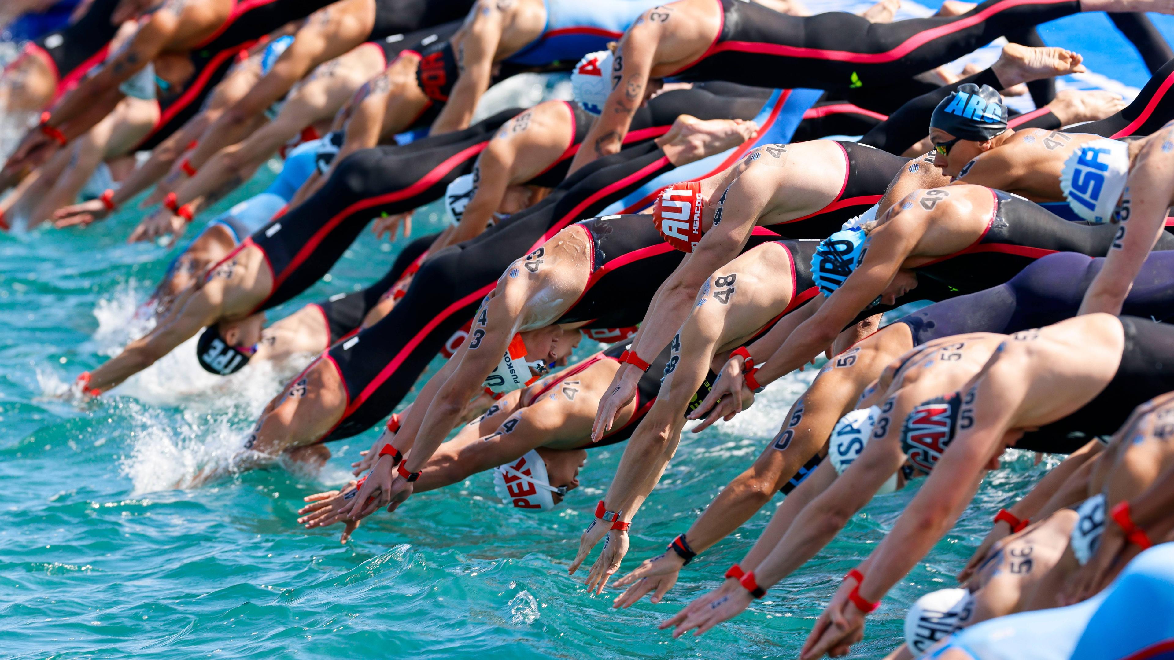 Weltmeisterschaften im Wassersport 2024 in Qatar.
