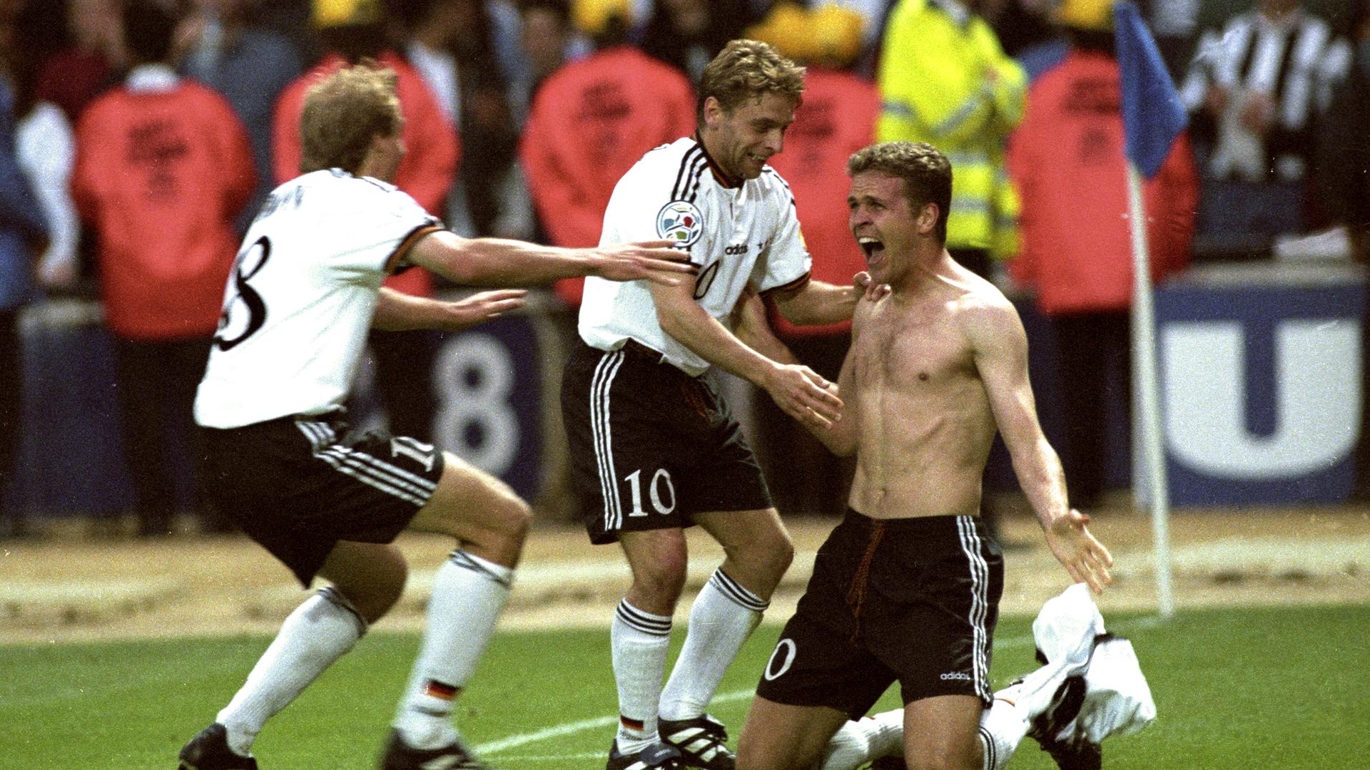 Jubel nach dem Golden Goal