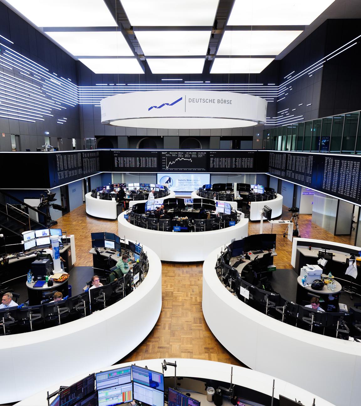 Wertpapierbörse in Frankfurt am Main, Archivbild