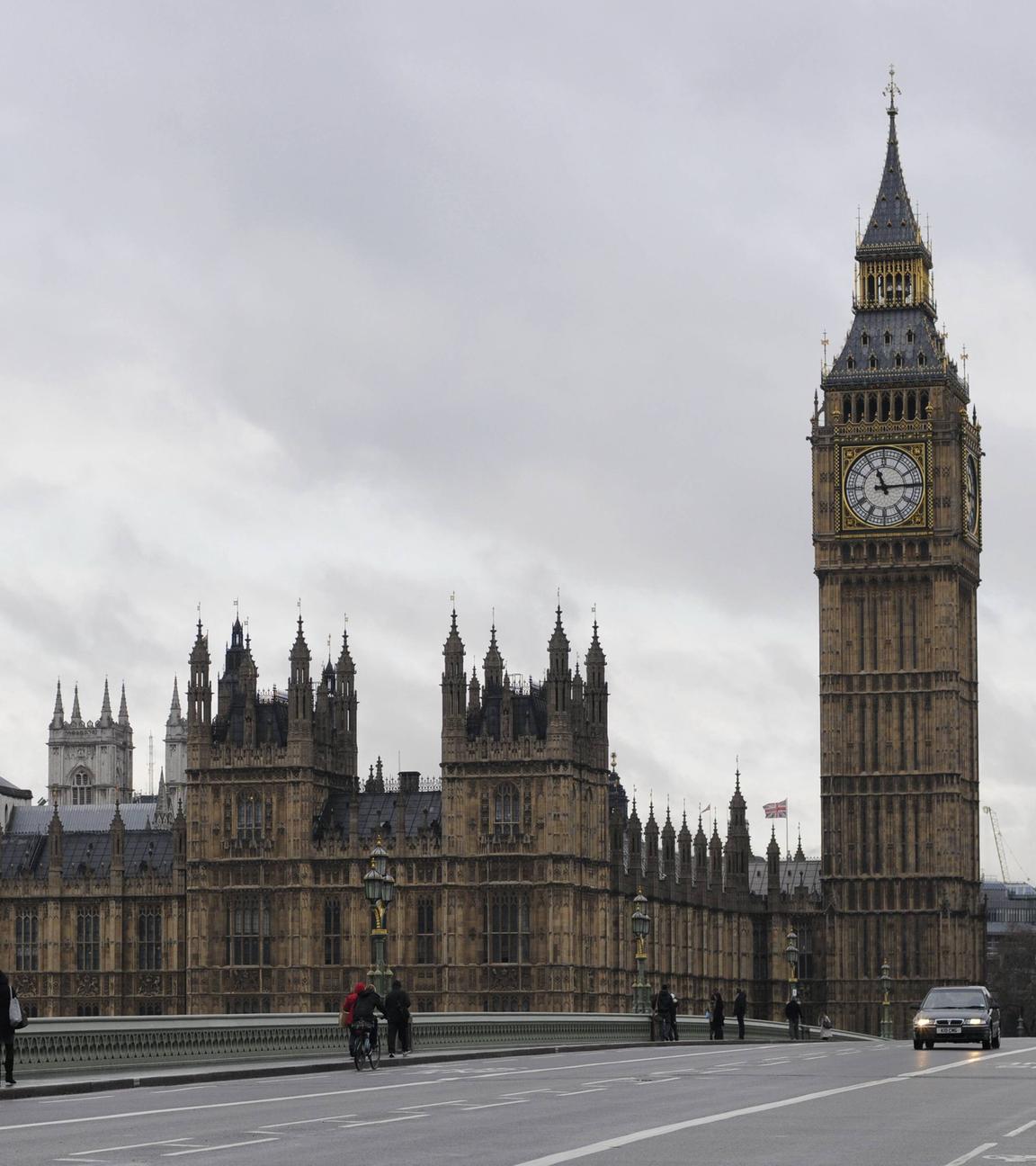 Westminster-Palast mit Uhrenturm Big Ben