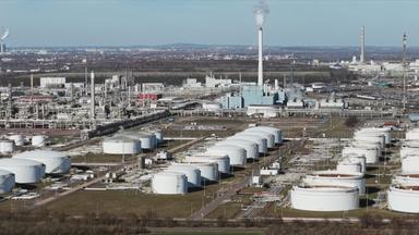 Industriegelände in Ostdeutschland