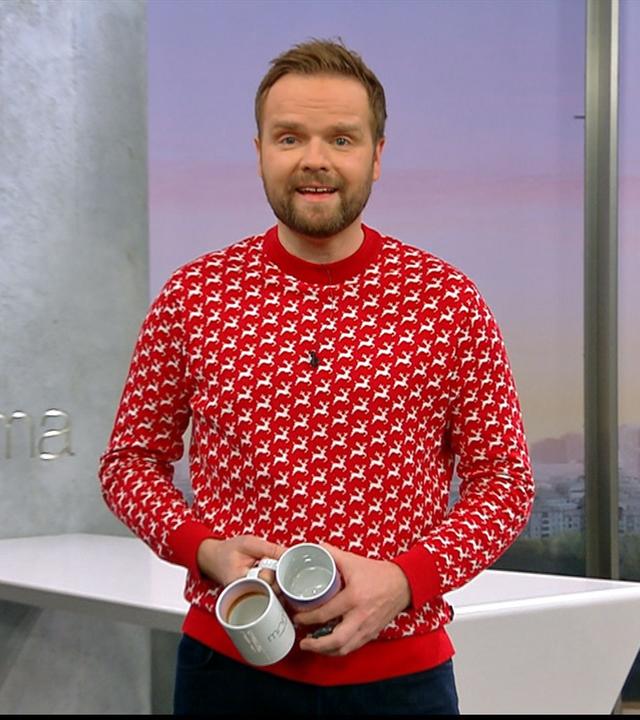 Benjamin Stöwe präsentiert das Wetter