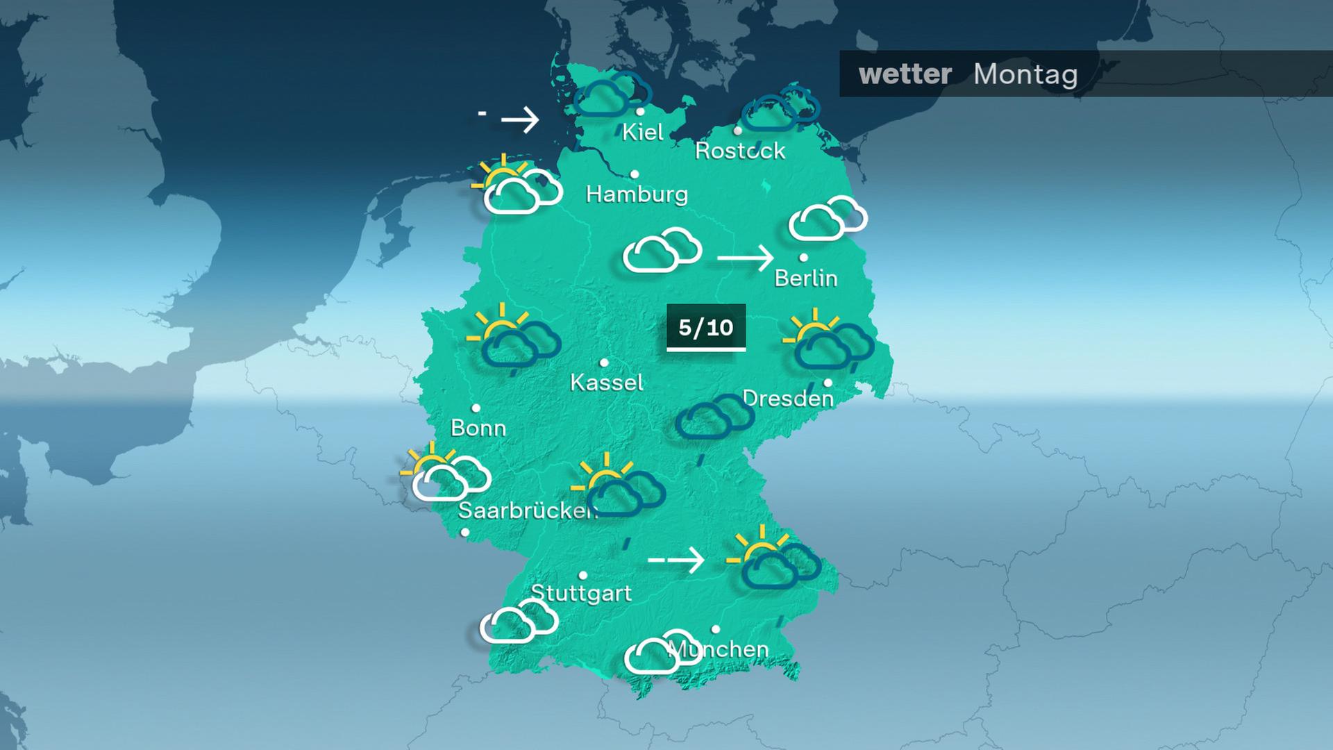 Wettervorhersage für den 12.02.2024