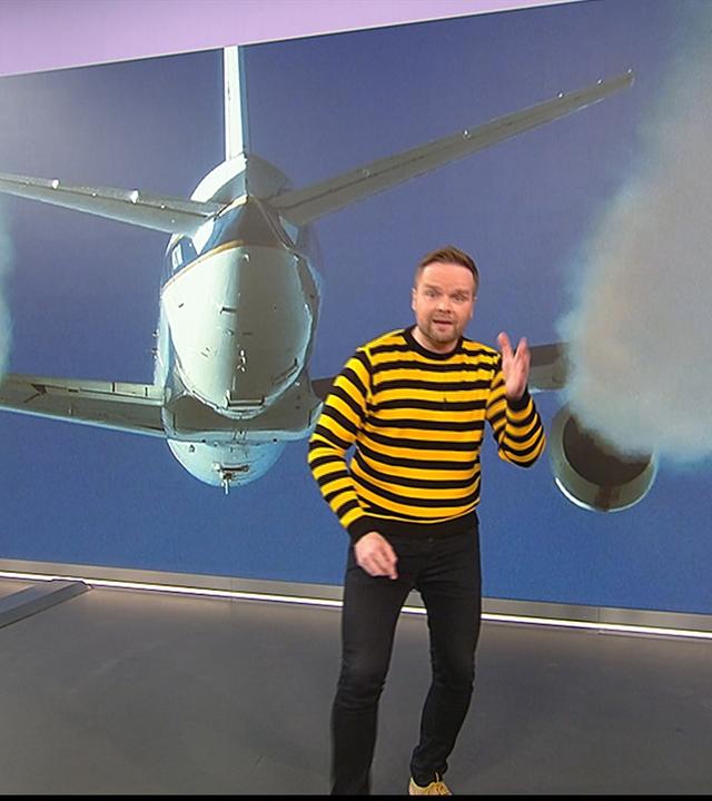 Benjamin Stöwe präsentiert das Wetter