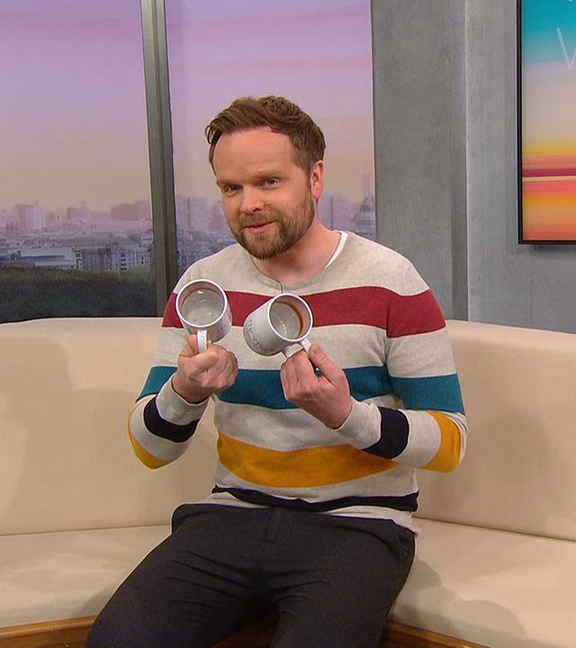 Benjamin Stöwe präsentiert das Wetter