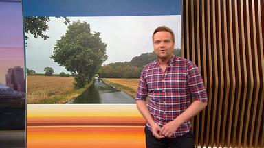 Benjamin Stöwe präsentiert das Wetter