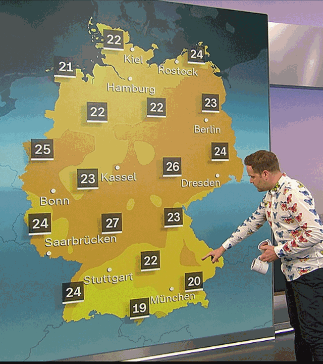 So wird das Wetter am Freitag