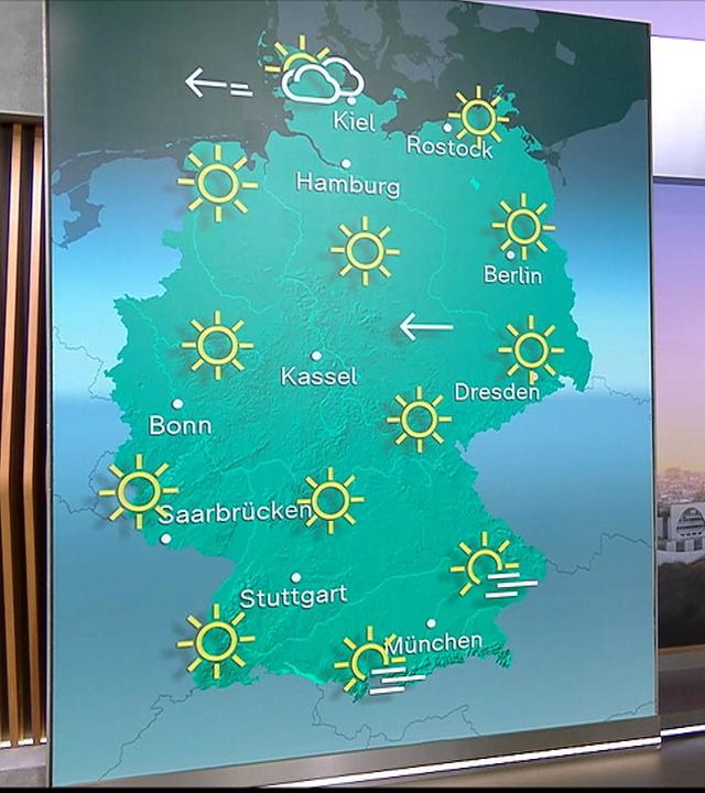 So wird das Wetter am Freitag